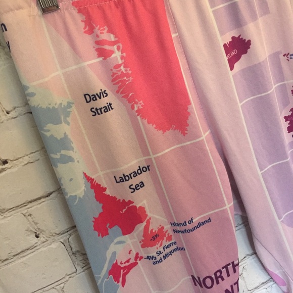 World Map Leggings 4/$20 SALE - Picture 4 of 8